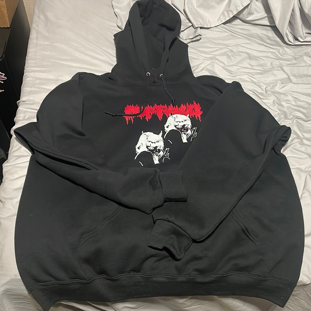 “BUFFALO” printed hoodie unisex XL